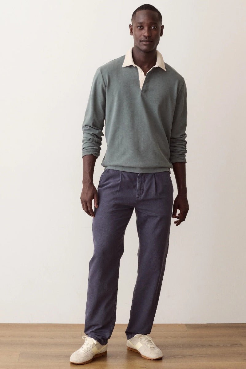 Marine Layer Sueded Rugby Polo
