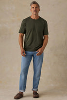 Faherty Brand Sunwashed Regenerative Pocket Tee