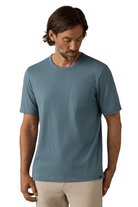 T-Shirt - Faherty Brand - Sunwashed Regenerative Pocket Tee - Archery Close