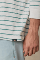 Sweatshirts - Faherty Brand - Sunwashed Slub Hoodie in White Biscayne - Archery Close
