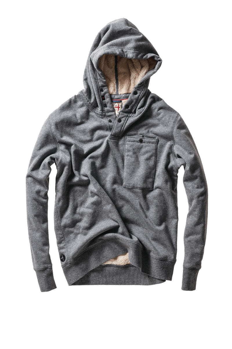Sweatshirts - Relwen - Superfleece Hoodie in Dark Grey - Archery Close