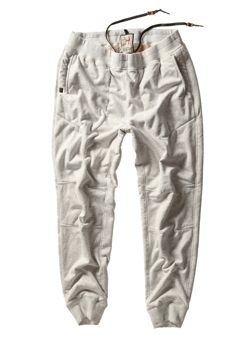Sweatpants - Relwen - Superfleece Trackpant in Chalk - Archery Close