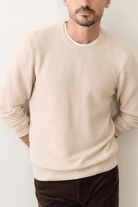 Shirts & Tops - Marine Layer - Sweater Tee - Angora - Archery Close