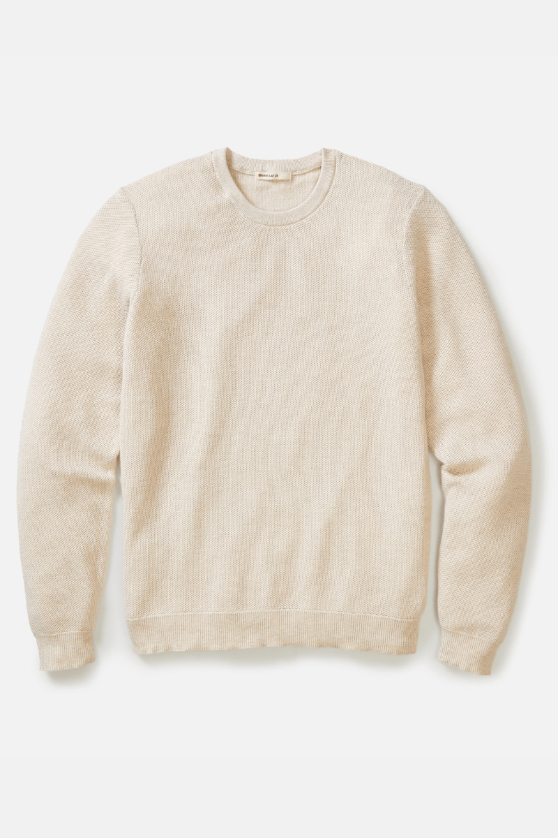 Shirts & Tops - Marine Layer - Sweater Tee - Angora - Archery Close
