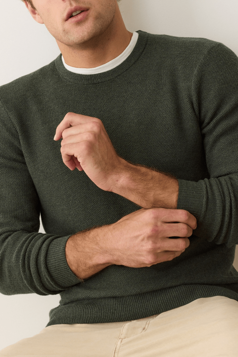 Shirts & Tops - Marine Layer - Sweater Tee - Barbour - Archery Close