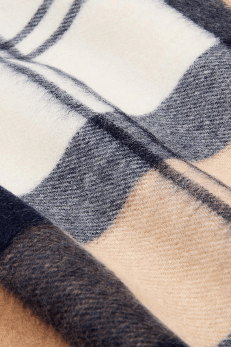 Scarf - Barbour - Tartan Cashmere Scarf - Archery Close