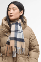 Scarf - Barbour - Tartan Cashmere Scarf - Archery Close