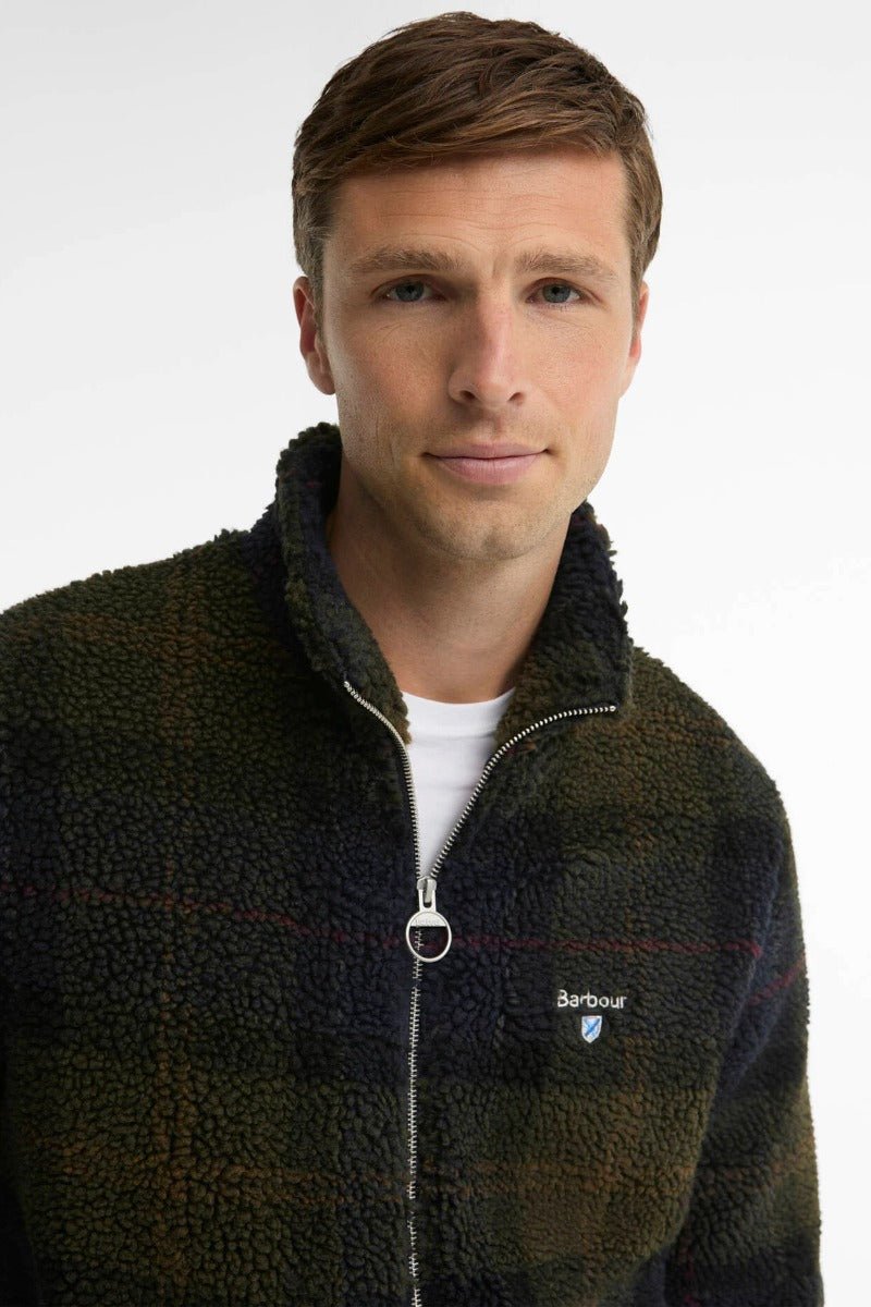 Barbour Tartan Sherpa Fleece
