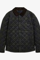 Barbour Tartan Shirt Quilted Jacket