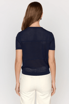 Sweater - Christy Lynn - Tatum Top in Navy - Archery Close