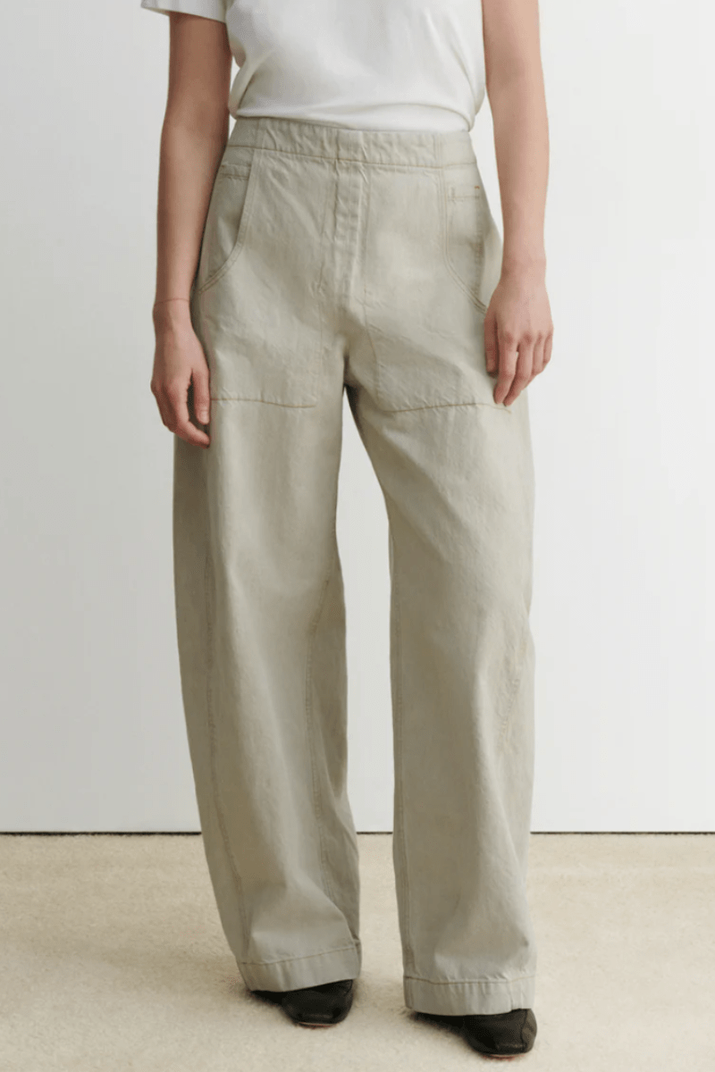 Jeans - Rachel Comey - Tawny Pant in Khaki Wash - Archery Close