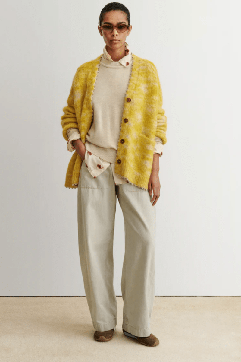 Jeans - Rachel Comey - Tawny Pant in Khaki Wash - Archery Close