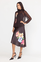 Shirts & Tops - Christy Lynn - Teagan Blouse in Twilight Aster - Archery Close