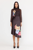 Shirts & Tops - Christy Lynn - Teagan Blouse in Twilight Aster - Archery Close