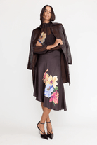 Shirts & Tops - Christy Lynn - Teagan Blouse in Twilight Aster - Archery Close