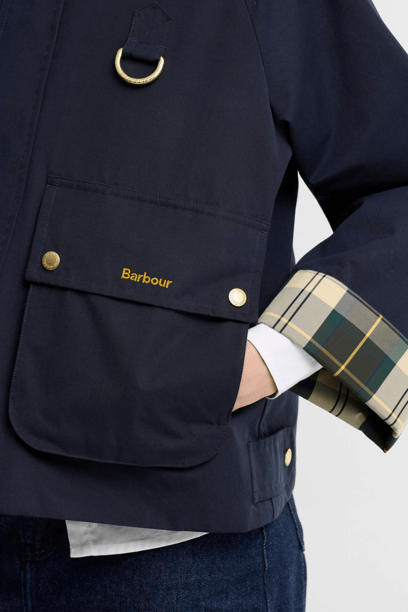 Outerwear - Barbour - Terrington Showerproof Jacket in Dark Navy - Archery Close