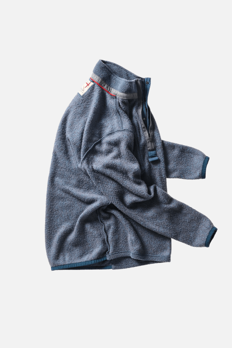 Sweatshirts - Relwen - Terry Snap - Zip Mock - Archery Close