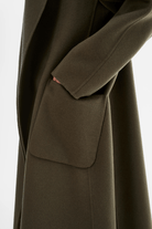 Outerwear - Lamarque - Thara Coat in Dark Olive - Archery Close