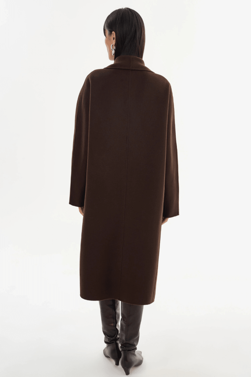 Outerwear - Lamarque - Thara Shawl Coat - Archery Close