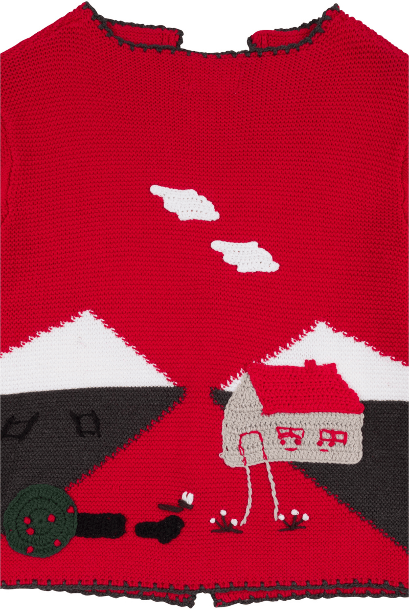 Sweater - Fashion Brand Company - The "Accident" Cardigan - Archery Close