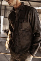 Shirts & Tops - Hiroshi Kato - The Anvil Beach Cloth 11oz - Brown - Archery Close