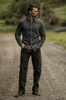 Pants - Hiroshi Kato - The Barrel 14oz Nat Slub - Archery Close