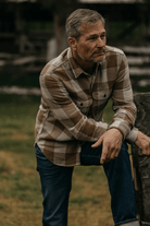 Shirts & Tops - Hiroshi Kato - The Brace Waffle Plaid - Archery Close