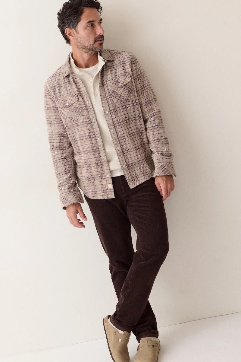 Marine Layer The Clark Corduroy Shirt