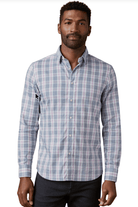 Shirts & Tops - Faherty Brand - The Movement Shirt - Blue Orchid Plaid - Archery Close