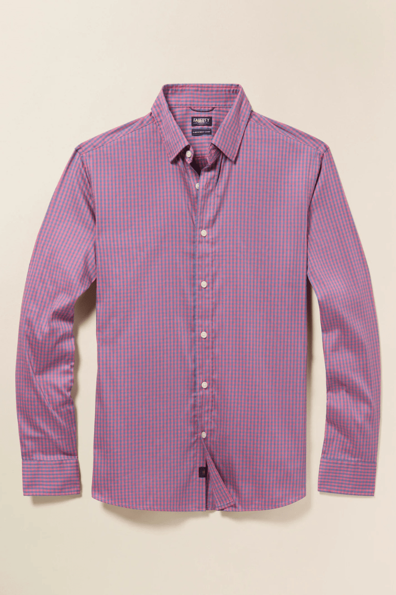 Shirts & Tops - Faherty Brand - The Movement Shirt - Archery Close