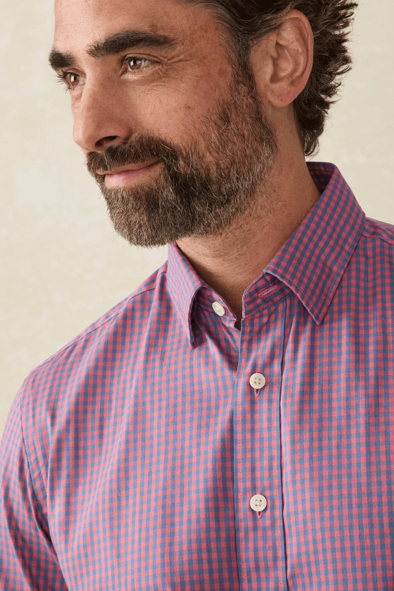 Shirts & Tops - Faherty Brand - The Movement Shirt - Archery Close