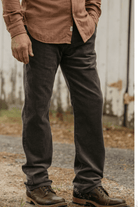 Pants - Hiroshi Kato - The Pipe Straight Corduroy Chino - Archery Close