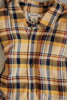 Hiroshi Kato The Ripper Vintage Nep Flannel Plaid - Sun Gold