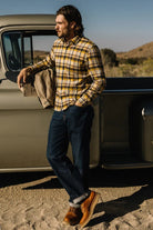 Hiroshi Kato The Ripper Vintage Nep Flannel Plaid - Sun Gold