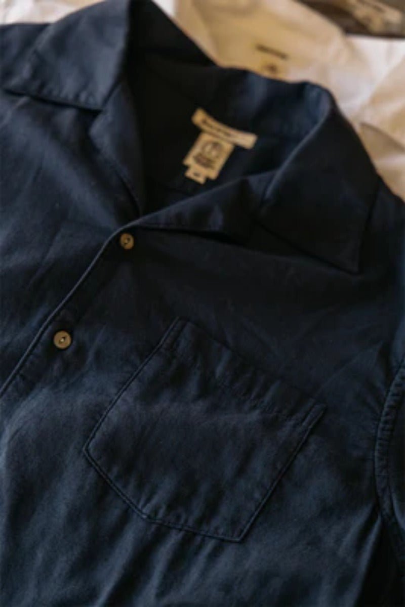 Hiroshi Kato The Wrench Double Gauze in Navy