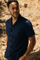 Hiroshi Kato The Wrench Double Gauze in Navy