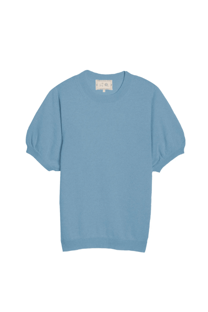 Sweater - DemyLee - Tilda Top in Vintage Blue - Archery Close