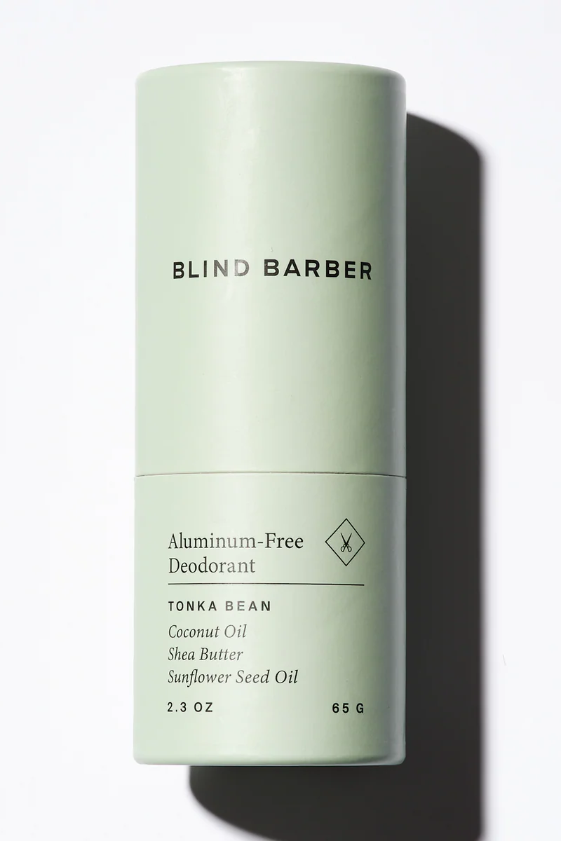 Deodorant - Blind Barber - Tonka Bean Aluminum - Free Deodorant - Archery Close