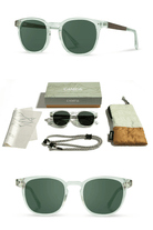 Sunglasses - Shwood Eyewear - Topo - Mist Grand Teton Sunglasses - Archery Close