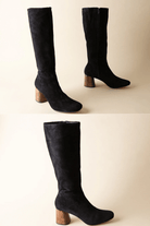 Shoes - Huma Blanco - Tory in Coal Suede - Archery Close