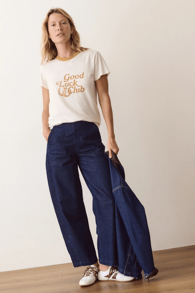 Shirts & Tops - Marine Layer - Tried & True Crew Tee. in Antique White - Archery Close