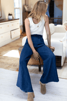 Pants - Emerson Fry - Tulip Wide Leg Trouser - Archery Close