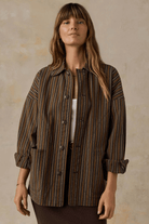 Outerwear - Faherty Brand - Twill Tide Chore Jacket - Archery Close