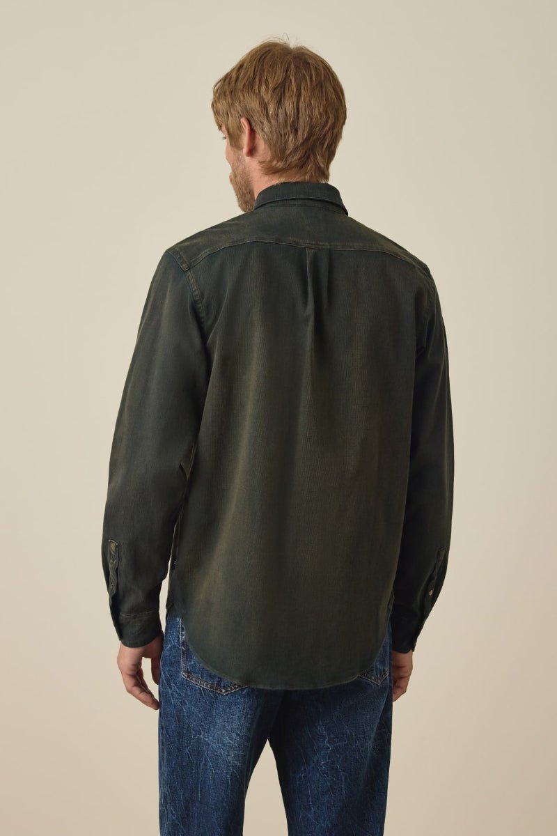 Shirts & Tops - Paul Smith - Two-Tone Textured Cotton-Blend Shirt - Archery Close