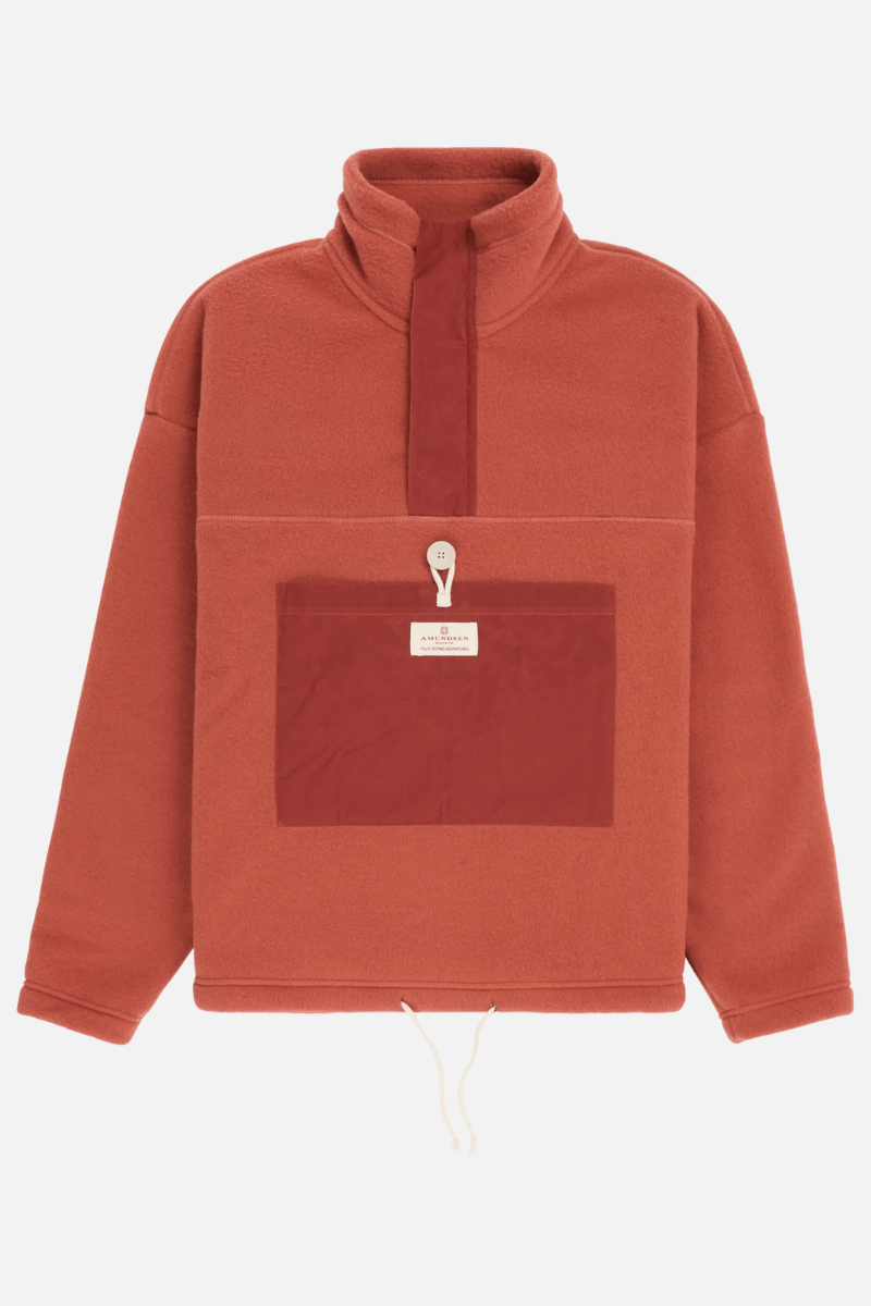 Sweatshirts - Amundsen - V - Bond Waxed Fleece - Archery Close