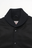 Outerwear - Dehen 1920 - Varsity Jacket - Black - Archery Close