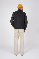 Outerwear - Dehen 1920 - Varsity Jacket - Black - Archery Close