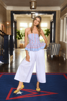Shirts & Tops - Hunter Bell - Vera Top in Seaside Stripe - Archery Close