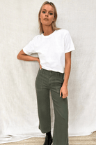 Pants - Emerson Fry - Vintage army pant in Vintage Green - Archery Close