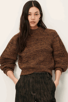 Sweater - Sessun - Wadden Jumper in Kakiwood - Archery Close